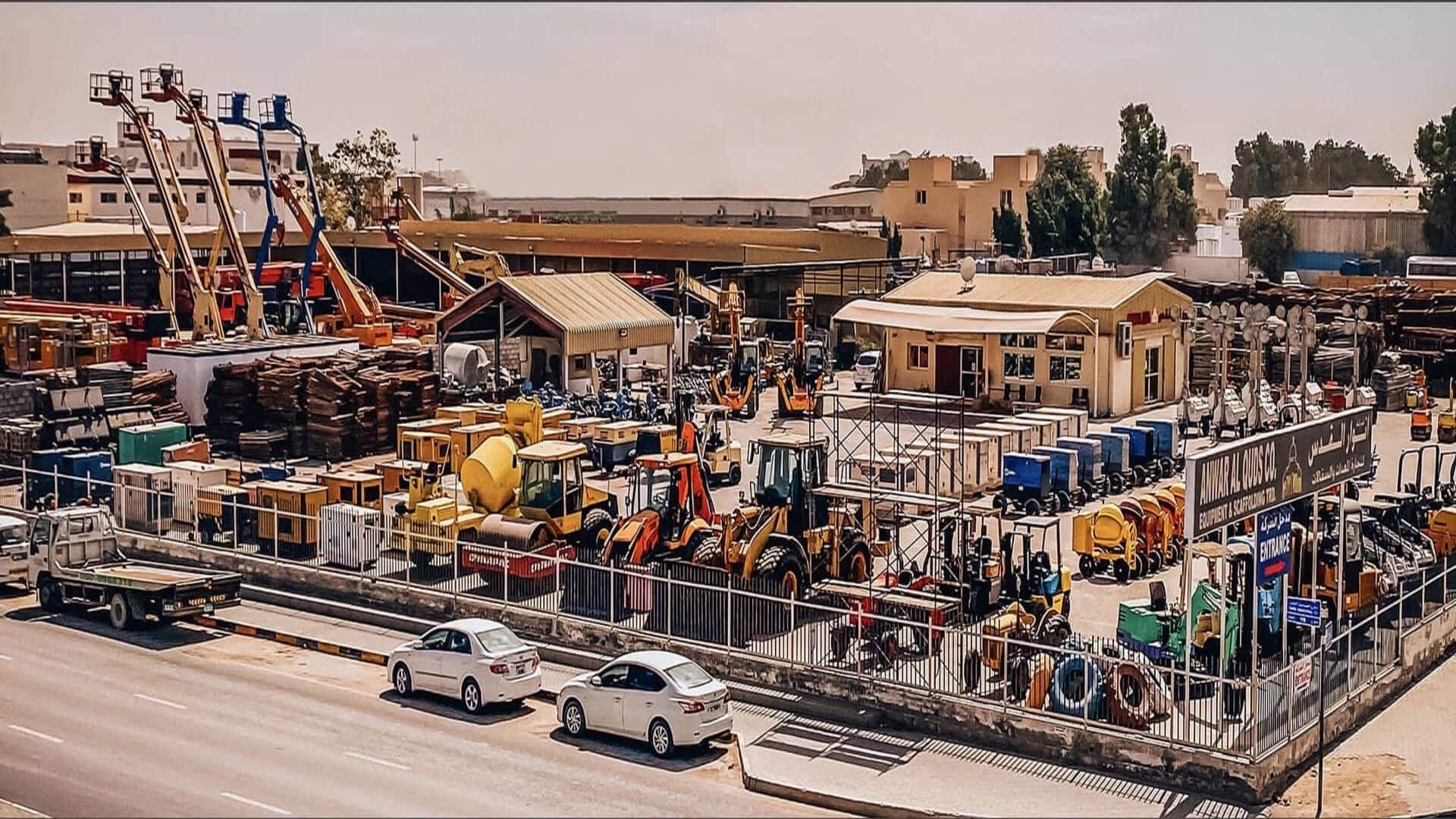 second hand construction machinery